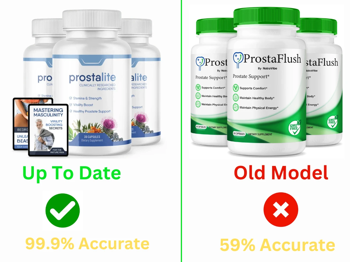 ProstaFlush Male Vitality Supplement 3 Bottle Pack